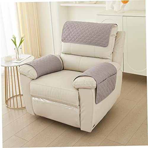 Couvertures de bras de canapé en polyester durable pour protéger vos meubles avec style - 3