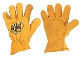 Shelby Firefighters Gloves L Lthr PR