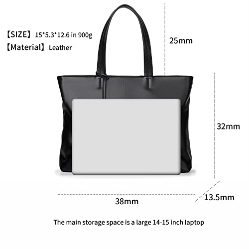 FSD.WG Men's Leather PU Tote Bag