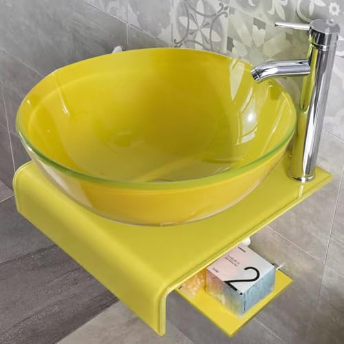 HEFJIAYCIQ �����K���X���{�E���^���ʊ�A�Ǌ|�����g�C��/�����p�ی^���ʊ�A�֌��Ɣr������̌^�X�e�����X���u���P�b�g,Yellow 1,31cm