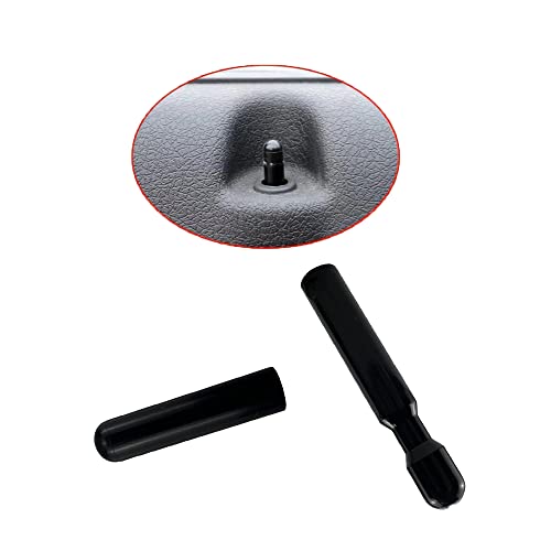 H-Jun 2Pcs Front Door And 2Pcs Back Door Lock Knob Post Pull Pin For F150 Explorer, For Ford Taurus Mercury Sable 1989-1995 Fodz-5421850-A D9Zz-6621850-B #TOP2