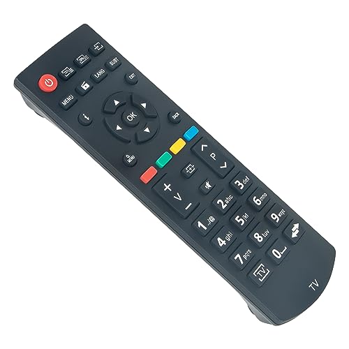 ALLIMITY RCA39126 Replace Remote Control fit for Panasonic Viera TX-39FW334 TX-32E200E TX-32D302B TX-32F300E TX-43D302B TX-39EW334 TX-43F300E TX-32DW304 TX-32DW334 TX-32D300E TX-32FW334 TX-24E302B - Image 2