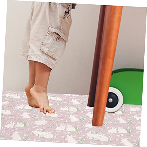 VILLFUL Anti-Mat Voor Eetkamerstoel Vloermatten Voor Baby'S Stoel Vloermat Speelmatten Voor Baby'S Baby Splat Mat Voor Onder Hoge Stoel Babyvoeding Vloermat Hoge Stoel Mat Kindermat - Afbeelding 3