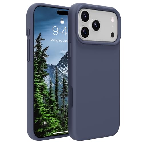 Image of iPhone 17 pro Max /18 pro Max Case Silicone(Midnight Blue)