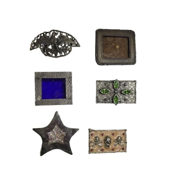 Hebilla art3 MC2 coleccionable con strass y esmaltes apta para correas de cuatro centímetros