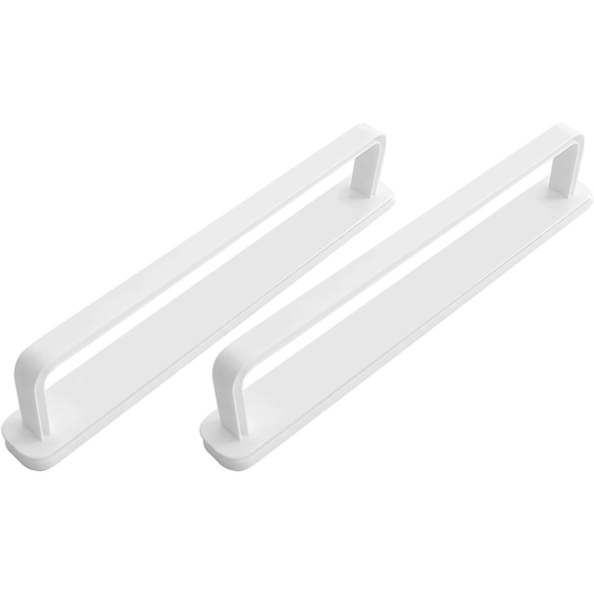 Organizador de toallas de diseño moderno minimalista en color blanco de pared