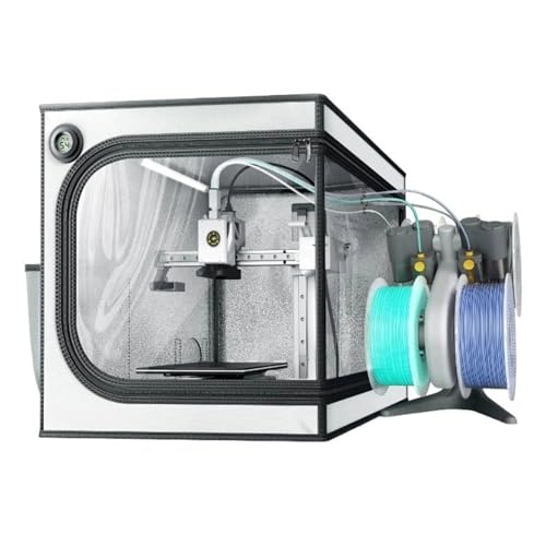 Bambu Lab A1/A1 Mini�Ή�3D�v�����^�[�G���N���[�W���[�ALED���C�g�t����^�T�C�Y�A�艷�E�ωΐ݌v�A3D�v�����^�[�n�E�X�J�o�[(A1 mini)