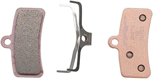 Tektro Unisex_Adult TRP Q10TS Full Metallic Brake pad, Black, 1 Size