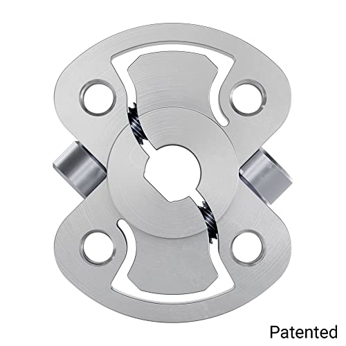 High-Speed, Compact Hub For 6Mm D-Shaft (Gobilda® Sonic Clamping Hub, 6Mm D-Bore, 1309-0016-1006, 1Pk) #TOP6