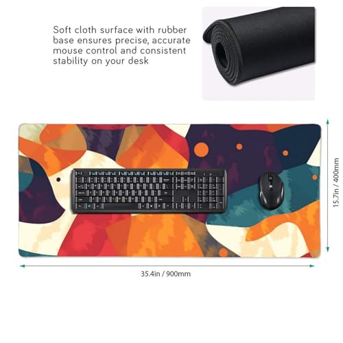 Tapis de souris de jeu antidérapant pour bloquer le clavier - 2