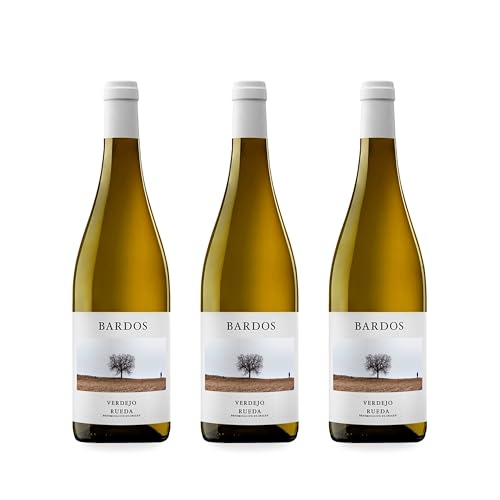 Bardos Verdejo vino blanco premium selección gourmet – 3 Botellas x 75 cl