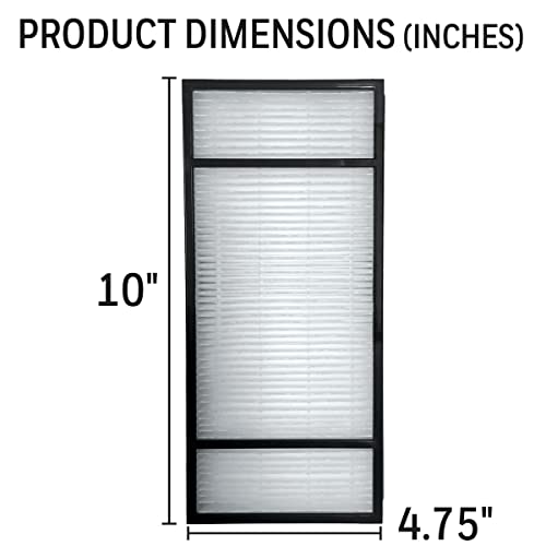 Honeywell True HEPA Air Purifier Replacement Filter 2 Pack, HRF-H2 / Filter (H) - image 3