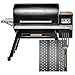 GrillGrate Sear Station | Universal Grill Grate | Sear Grates for Pellet Grill 15” Deep and Up | Pellet Grill Accessories | Hard Anodized Aluminum |15” Deep x 15.375” Wide