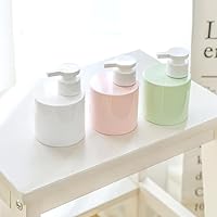 Vista 14 de 300ml/10.15oz Pump Bottles Plastic Pump Bottles Square/Round Pump Bottle Dispenser Empty Lotion Pump Bottle Liquid Container for Lotions Shampoos