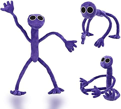 keyearth Rainbow Plush Toys, Funny Rainbow F Stuffed Animal Plush Toys, Horror Games Stuffed Toys, Easter Christmas Party Gifts for Kids (Purple)