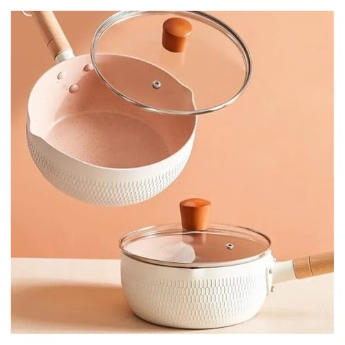 1pc Blue/Green/White Non Stick Pan Milk Food Pot Snow Frying and Boiling Integrated Induction Cooker Gas Universal - Image 7