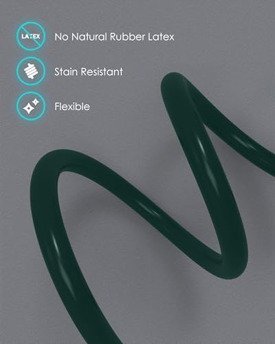 Clairre Lightweight Stethoscope for Back to School - Essential for Nurses, Doctors & Medical Students - Medical Single Head Heartbeat Monitor for Home Health Use with Accessories - Green Tube - Thumbnail 5