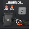 VEVOR Articulating Borescope Camera with Light, Two-Way Articulated Endoscope Inspection Camera with 6.4mm Tiny Lens, 5 IPS 1080P HD Screen, 8X Zoom, 8 LED Light Snake Camera for Automotive, Plumbing