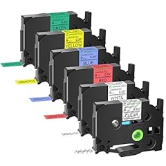 Black on White/Clear/Red/Blue/Yellow/Green