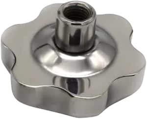 16 Viti A Manopola Stellare M5x40mm - Acciaio Inox 304, Plastica, Per Serraggio Manuale - Foto 6