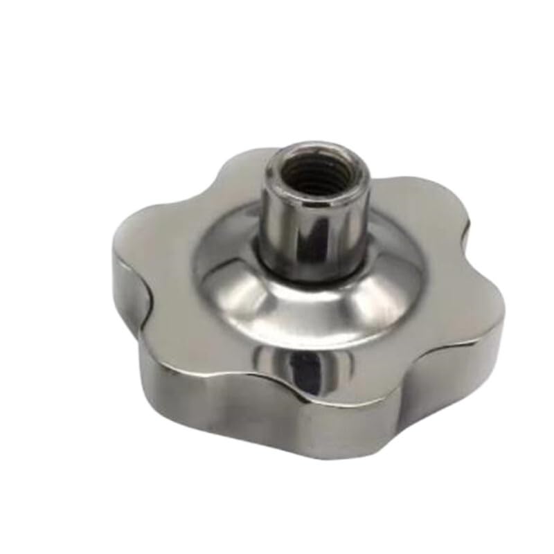 1pc M6 M8 M10 M12 In Acciaio Inox 304 Filettatura Femmina Manopola a Stella Maniglie A Forma di Stella Dadi di Serraggio Manopole Prugna volantino (Color : M8 head 42mm)