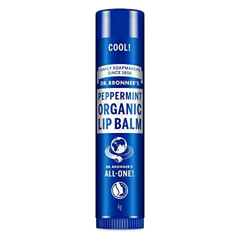 Dr Bronner's Organic Peppermint Lip Balm Cover