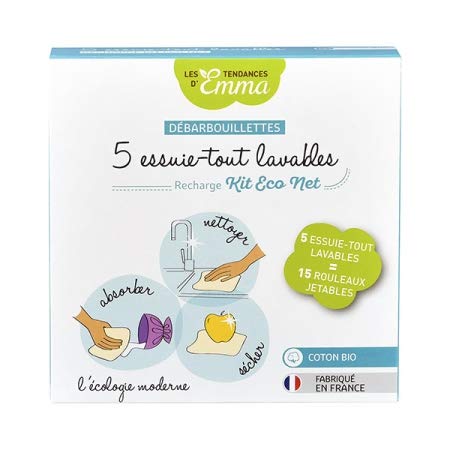 Les Tendances D'Emma – Eco Belle Bois Kit, Bambus-Waschlappen-Set In Ecru, Waschbar & Nachhaltig