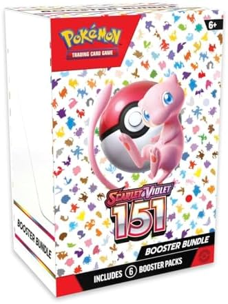Pokemon TCG Scarlet & Violet 3.5 Pokemon 151 Booster Bundle
