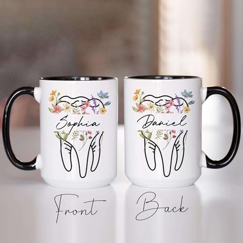 Taza cerámica para dentista personalizada 11 oz miniatura 4