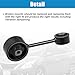 X AUTOHAUX Front Car Engine Motor Mount Replacement for Lexus ES300 1997-2001 No.12363-20020 Black