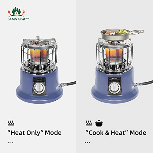Campy-Gear-Wiry-2-in-1-Portable-Propane-Heater-Stove-Outdoor-Camping-Gas-Stove-Camp-Tent-Heater-for-Ice-Fishing-Hiking-Hunting-Survival-Emergency-Patio-Navy-Blue-CG-3000B