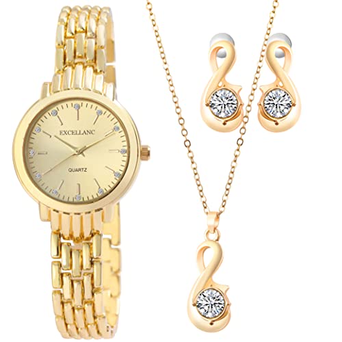 Imagen de Excellanc Set de regalo para mujer, reloj, cadena