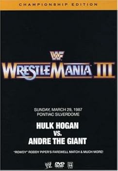 DVD WWE: Wrestlemania 3 Championship Edition Book