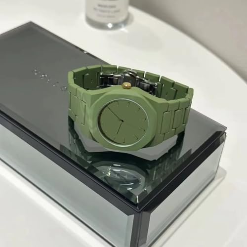 Image of WISEWALKER Men's Matte Analog Unisex Watch with Arabic Numerals Minimalist Wristwatch Stylish & Trending Fashion Watch