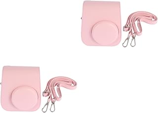 UKCOCO 2 Peças Bolsa De Câmera De Corpo Cruzado Bolsa De Câmera Bolsa De Corpo Cruzado Mini 9 Bolsa De Câmera Instantânea 11 Bolsa De Câmera Crossbody Mini Bolsa De Ombro Bolsa De Couro