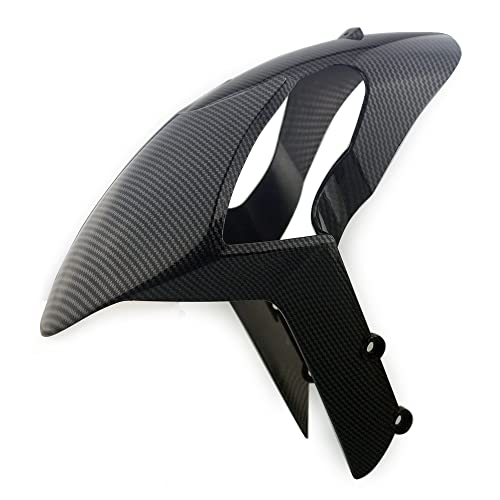 Carbon Look Motorcycle Front Tire Fender Mudguard Splash Guard Mudflap Fairing Cowl Panel For Ducati Evo Monster 696 796 1100 #TOP2