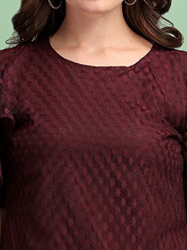 Image of Wedani Women's Solid Regular Fit Blouse
