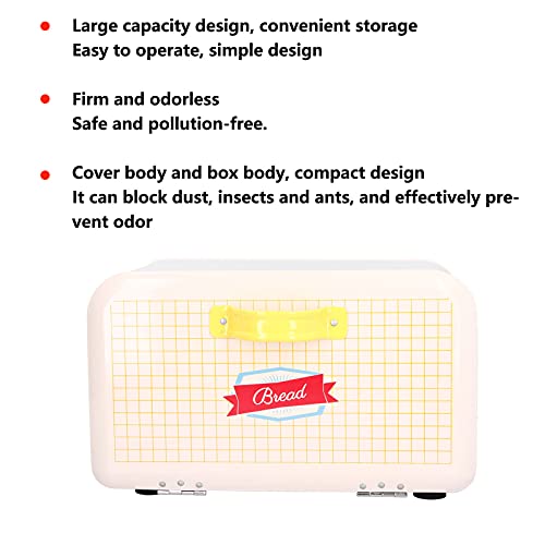 Caixa para pão, caixa multifuncional para armazenamento de alimentos Ferro magnético compacto de gra