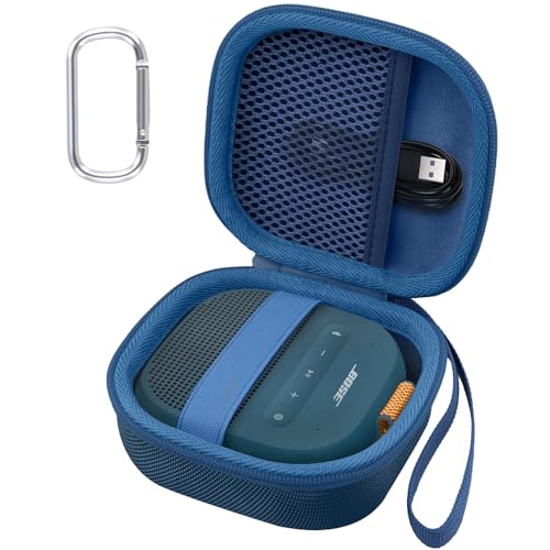 Coque Bose SoundLink Micro protection antichoc rigide silicone bleu
