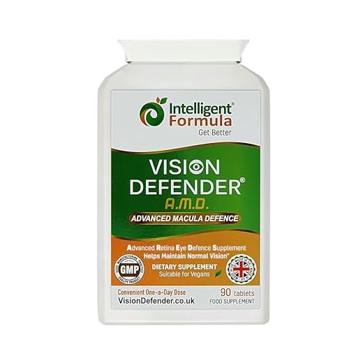 AREDS2 VISION DEFENDER AMD ögontillskott: Lutein, Zeaxanthin, Zink, Vitamin E – AREDS 2 formel ögonvitaminer, mineraler, näringsämnen för ögonhälsa och syn. 3 månaders leverans (90 veganska tabletter)