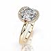 2 3 4 Carat Moissanite Ring Solitaire Antique Moissanite Engagement Ring 925 Sterling Silver or 10K 14K 18K Solid Gold Women Gift for Her (𝘠𝘦𝘭𝘭𝘰𝘸, 𝘚𝘩𝘢𝘱𝘦 : 𝘙𝘰𝘶𝘯𝘥)