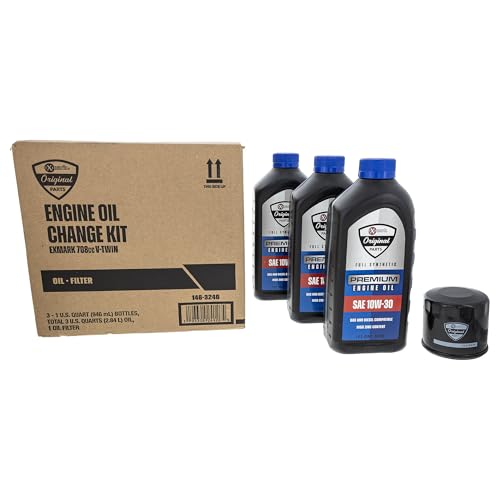 Exmark 452-708 Quest S-Series Oil Change Kit 10W-30