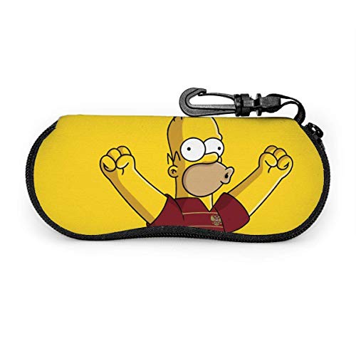 Preisvergleich Produktbild Simpsons Brillenetui Sonnenbrille Organizer Ultra Soft Light Neopren Reißverschluss Brillenetui Aufhängbar