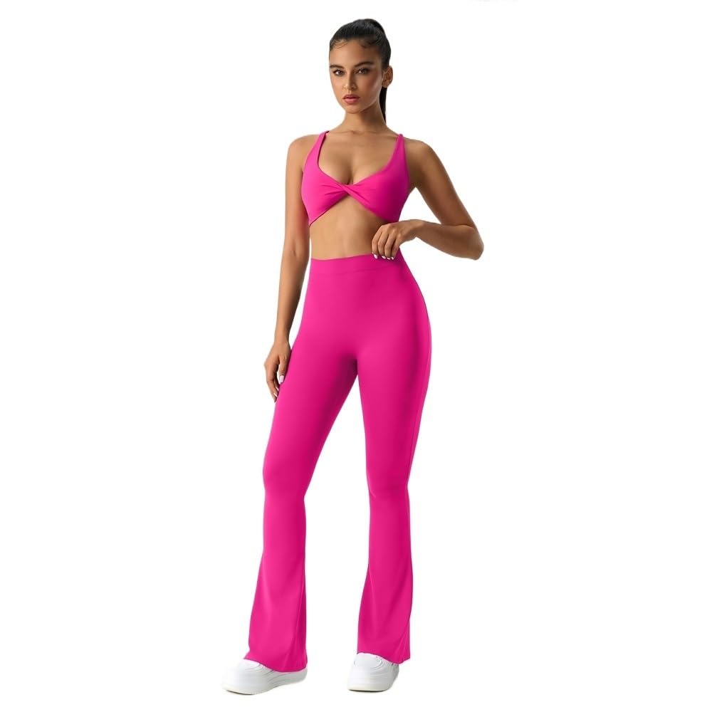 Ensemble de costume de yoga pour femmes avec pantalon de fitness et running en plein air