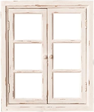Amazon Pl ウォールディスプレイ アンティーク調 開閉できる窓枠 Petit Monde ウィンドウフレームs ダブルドア インテリア オンライン通販