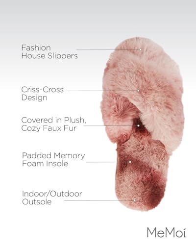 MeMoi Women's Josephine Plush Slippers3