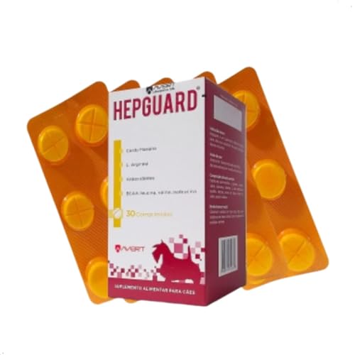 Suplemento AVERT Hepguard para Cães - 30 Comprimidos