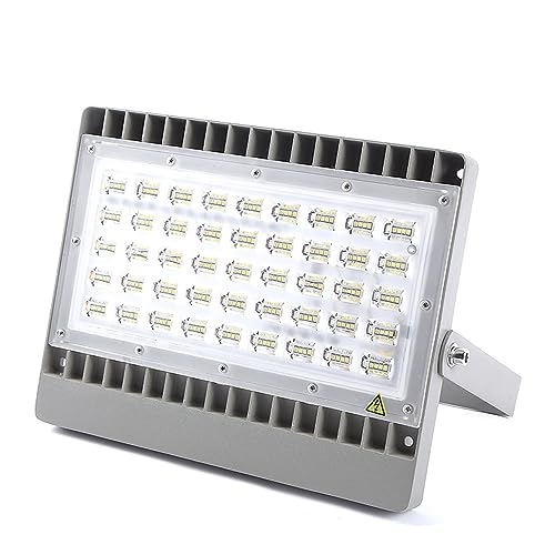 Projecteur LED blanc chaud 100W à forte puissance pour éclairage terrasse