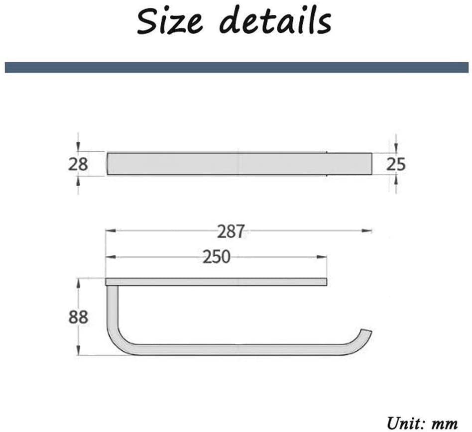 Porte-serviette à bras ouvert or rose pour optimiser le rangement maison
