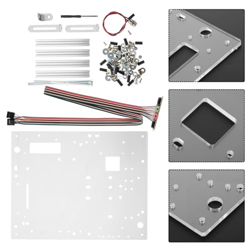 Gabinete Open Frame para computadora ARTIBETTER de aleación de aluminio y acrílico miniatura 2